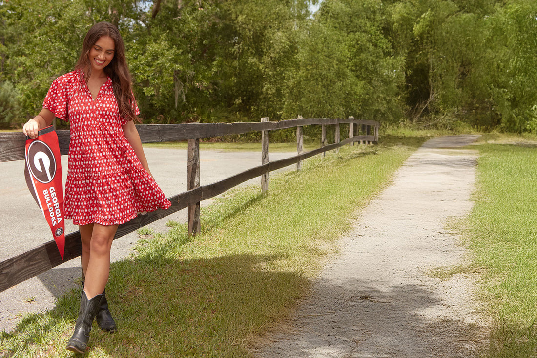 Style Spotlight: Short Sleeve Tiered Dress