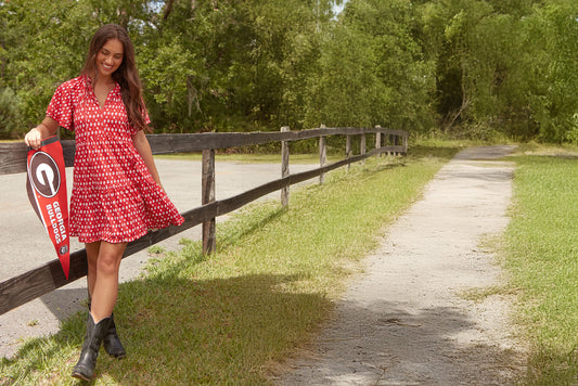 Style Spotlight: Short Sleeve Tiered Dress