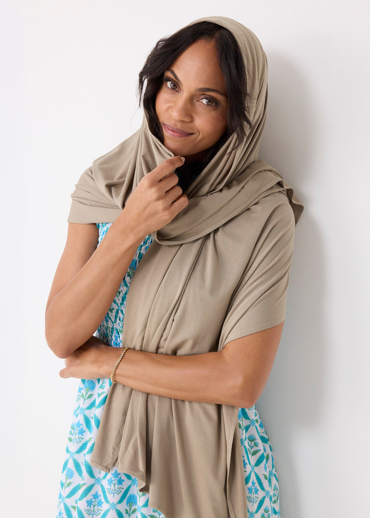 Sand Bamboo Sun Wrap