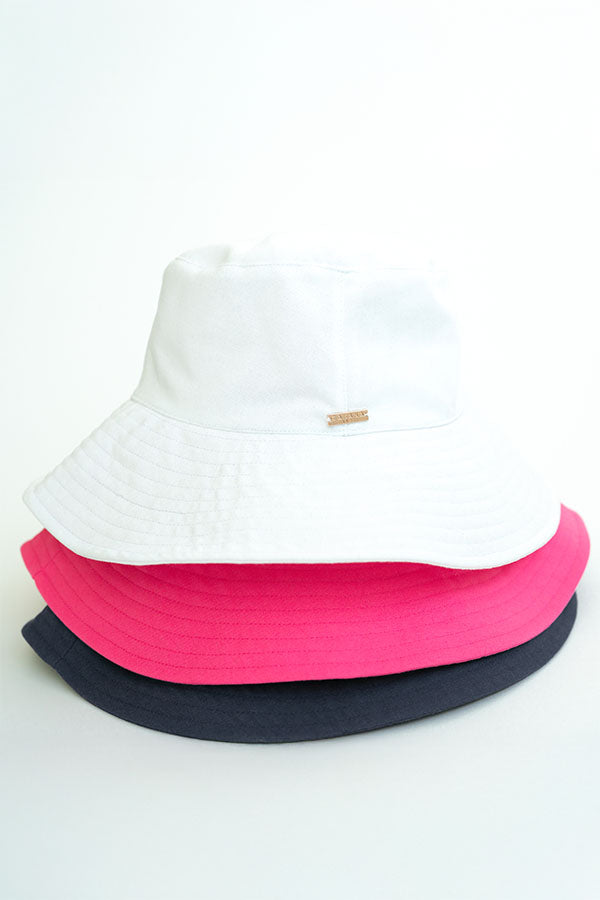 White Bucket Hat