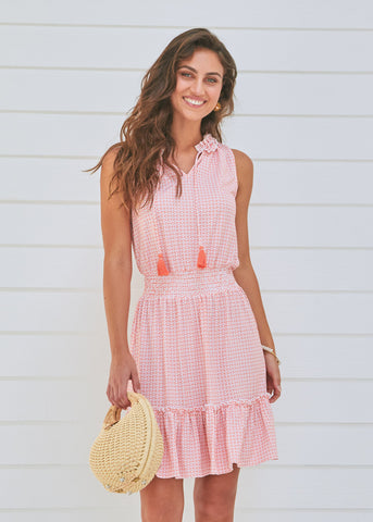 Tulum Sleeveless Ruffle Dress
