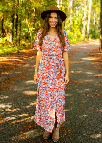 Cabana Life Savannah Belted Maxi Dress