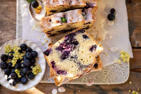 Blueberry Lemon Thyme Cake