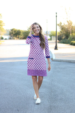 Rosewood Cabana Shift Dress