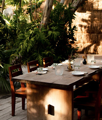 Nü Tulum jungle dinning room