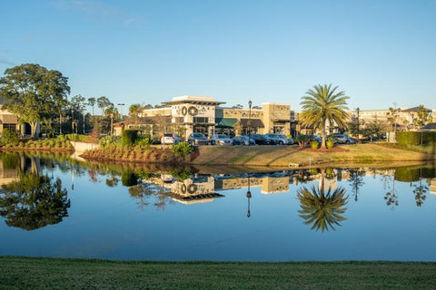 Sawgrass Village by pond