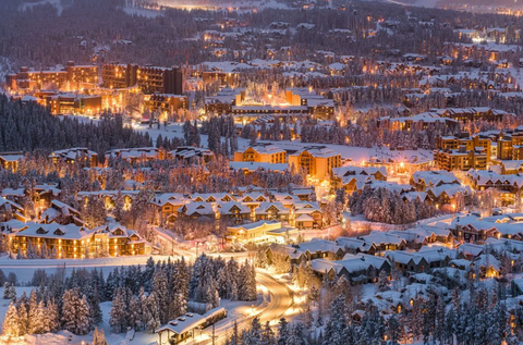 Leavenworth, Washington in the winter.