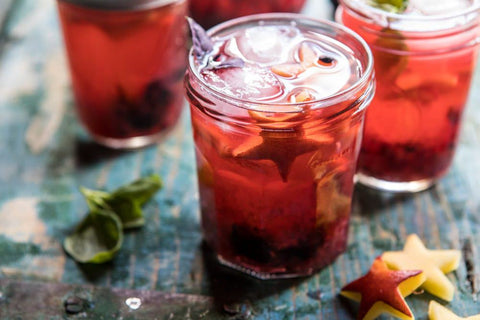 A Smashed Berry Rosé Spritz.