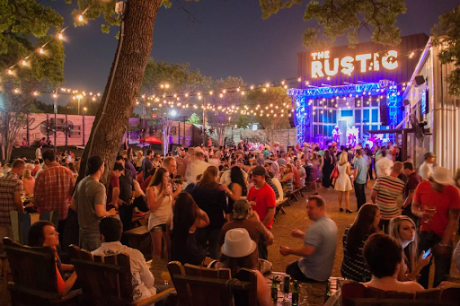 The Rustic restaurant and live music venue