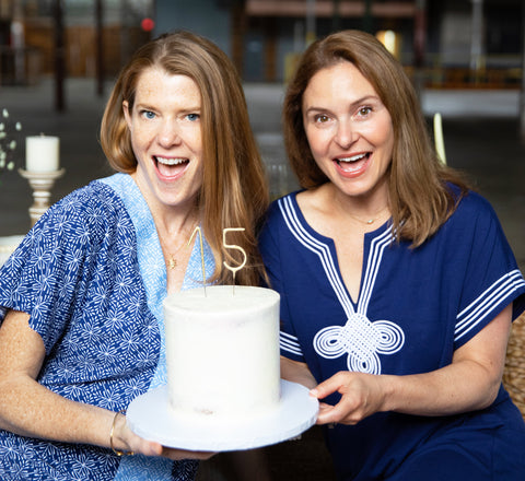 Cabana Life founders with cake