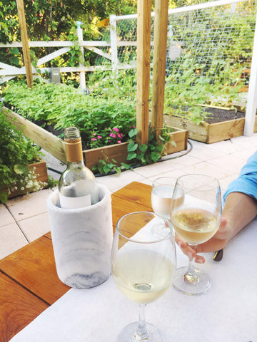 Wine with a Garden View