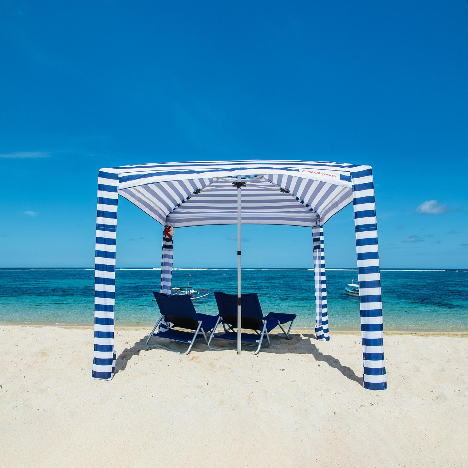 Cool Cabanas | COOLCABANA 5 - NAVY STRIPES